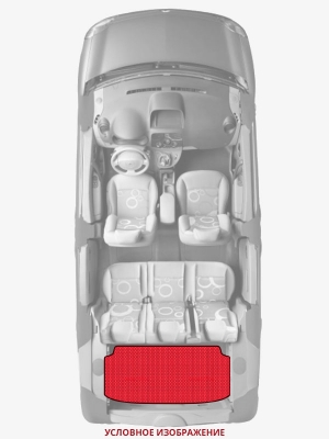 ЭВА коврики «Queen Lux» багажник для Renault Kadjar
